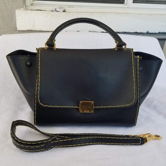 Add'l Pics $3 K Celine wicker trapeze - Picture 3 of 12